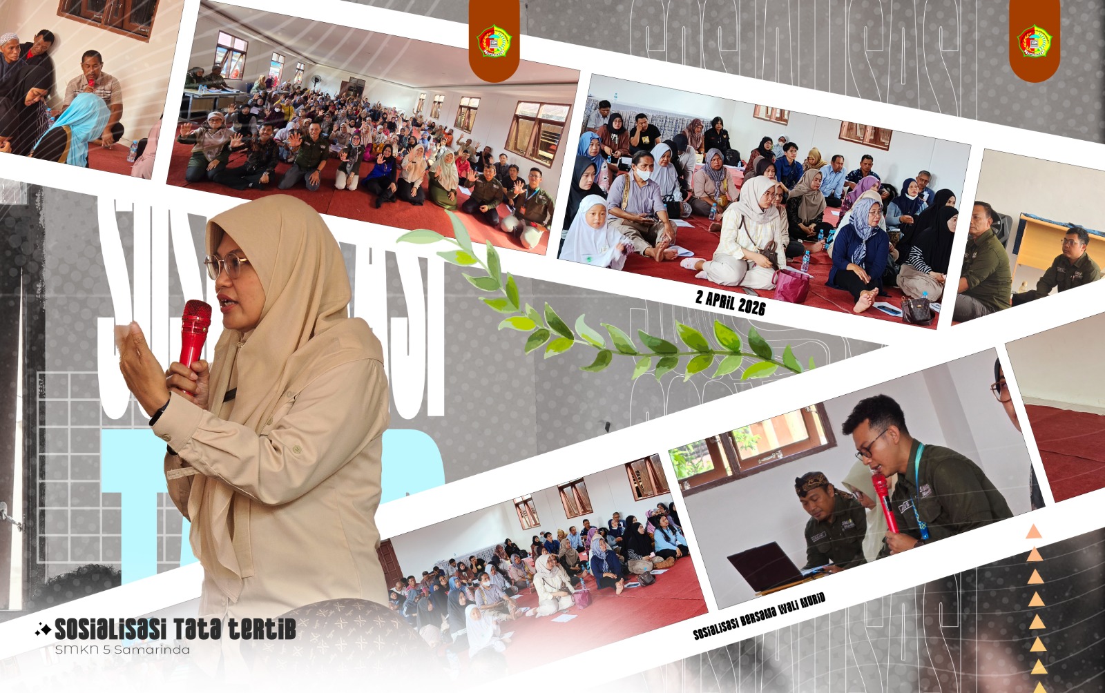 "Tingkatkan Fokus Belajar, SMK Negeri 5 Samarinda Perkuat Aturan Tata Tertib Lewat Pertemuan Wali Murid"