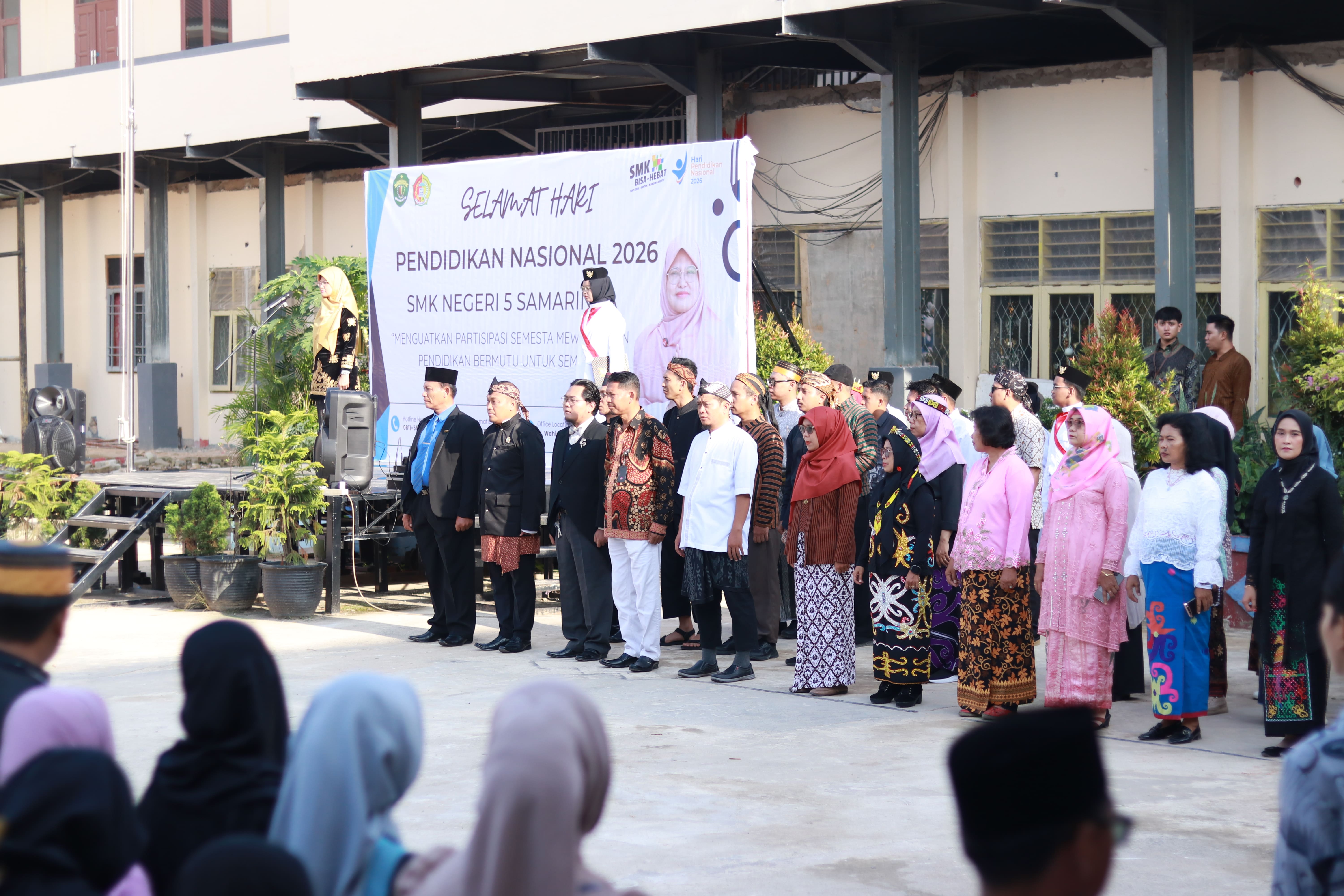 "Penuh Makna dan Kebersamaan, SMK Negeri 5 Samarinda Peringati Hari Pendidikan Nasional 2026"