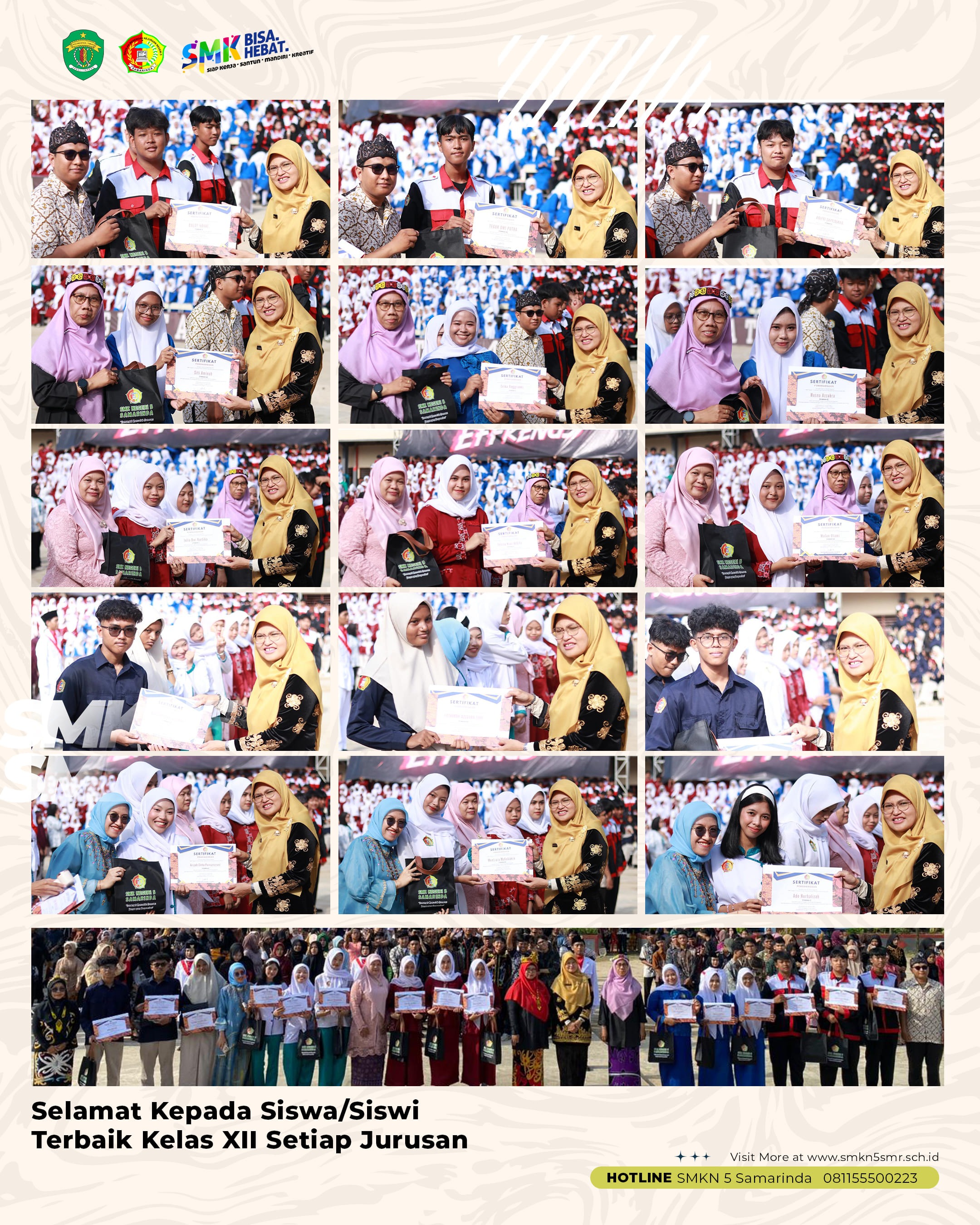 "Selamat kepada Murid Terbaik: Langkah Awal Menuju Kesuksesan"